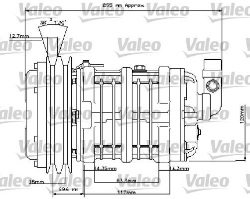Valeo 815842 Kompressor klimaanlage 815842: Kaufen Sie zu einem guten Preis in Polen bei 2407.PL!