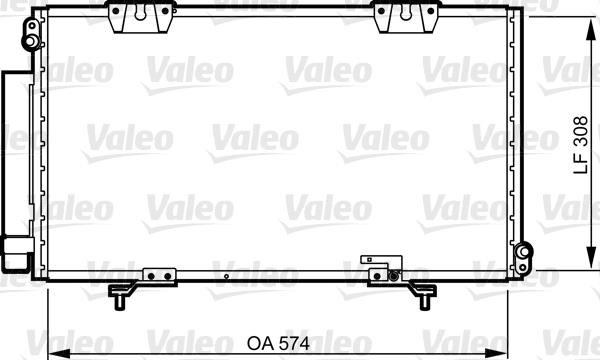 Valeo 817803 Радіатор кондиціонера (Конденсатор) 817803: Приваблива ціна - Купити у Польщі на 2407.PL!