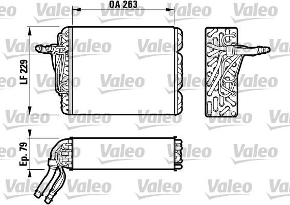 Valeo 817111 Испаритель кондиционера 817111: Отличная цена - Купить в Польше на 2407.PL!