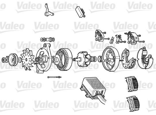  A14N164 Alternator A14N164: Buy near me in Poland at 2407.PL - Good price!