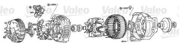 Valeo A13VI140 Генератор A13VI140: Купить в Польше - Отличная цена на 2407.PL!
