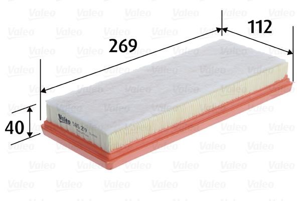 Valeo 585219 Air filter 585219: Buy near me at 2407.PL in Poland at an Affordable price!