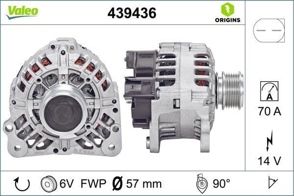 Valeo 439436 Generator 439436: Kaufen Sie zu einem guten Preis in Polen bei 2407.PL!