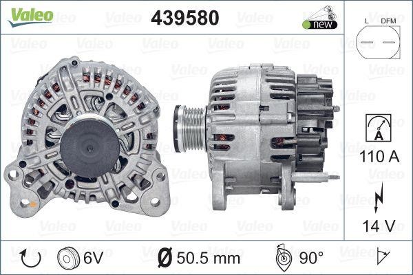 Valeo 439580 Generator 439580: Kaufen Sie zu einem guten Preis in Polen bei 2407.PL!