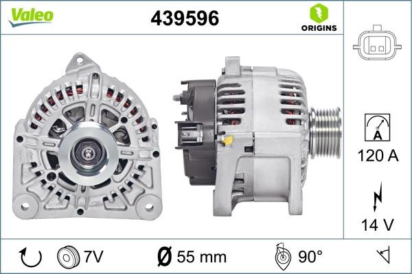 Valeo 439596 Generator 439596: Kaufen Sie zu einem guten Preis in Polen bei 2407.PL!