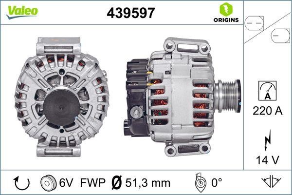 Valeo 439597 Generator 439597: Kaufen Sie zu einem guten Preis in Polen bei 2407.PL!