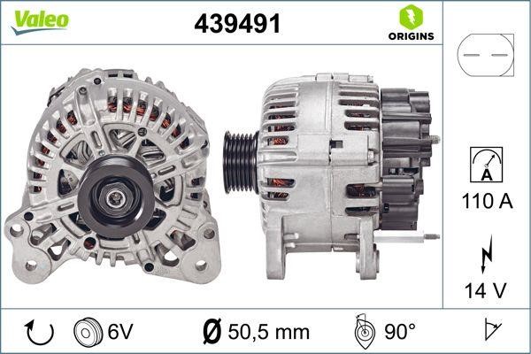 Valeo 439491 Generator 439491: Kaufen Sie zu einem guten Preis in Polen bei 2407.PL!