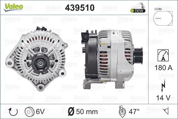 Valeo 439510 Generator 439510: Kaufen Sie zu einem guten Preis in Polen bei 2407.PL!