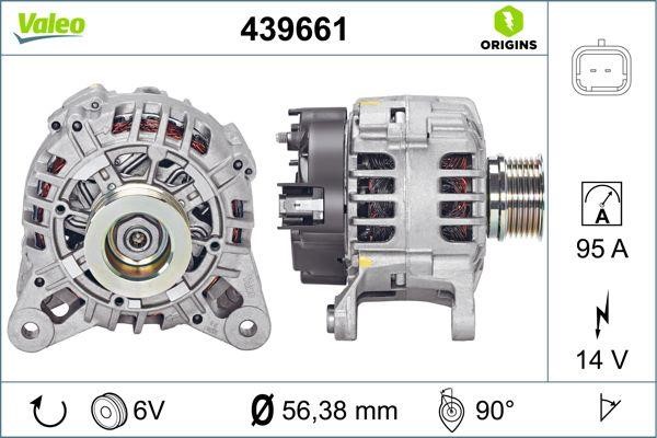 Valeo 439661 Alternator 439661: Dobra cena w Polsce na 2407.PL - Kup Teraz!