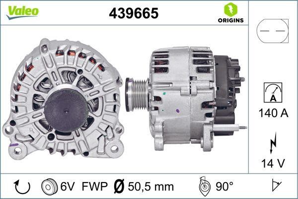 Valeo 439665 Generator 439665: Kaufen Sie zu einem guten Preis in Polen bei 2407.PL!