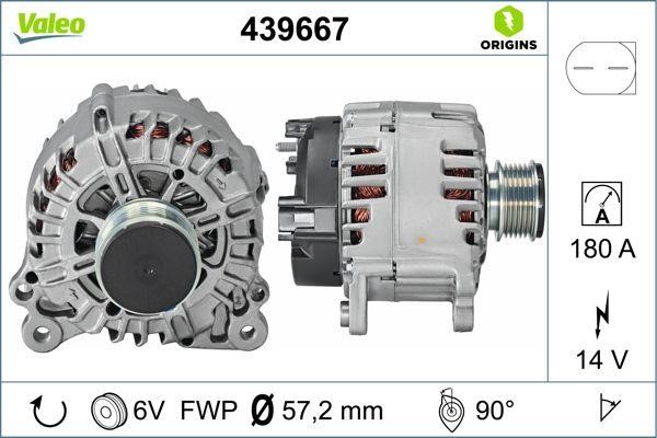 Valeo 439667 Generator 439667: Kaufen Sie zu einem guten Preis in Polen bei 2407.PL!