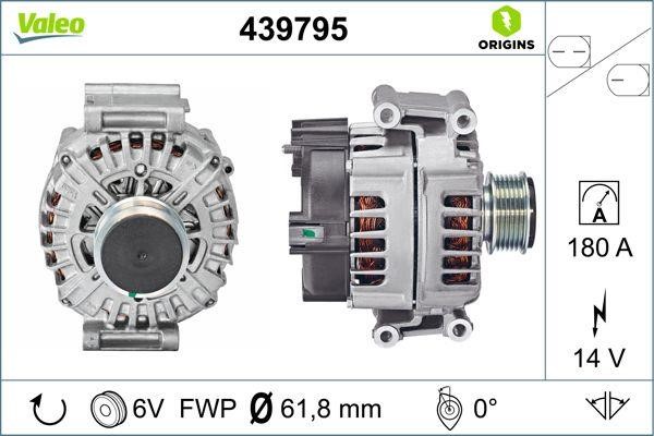 Valeo 439795 Generator 439795: Kaufen Sie zu einem guten Preis in Polen bei 2407.PL!