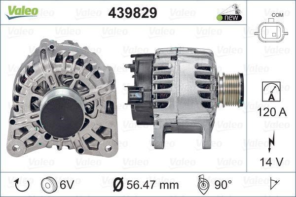 Valeo 439829 Генератор 439829: Отличная цена - Купить в Польше на 2407.PL!