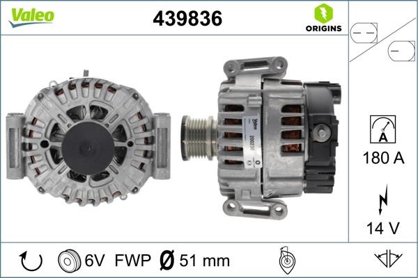 Valeo Alternator – price 1752 PLN