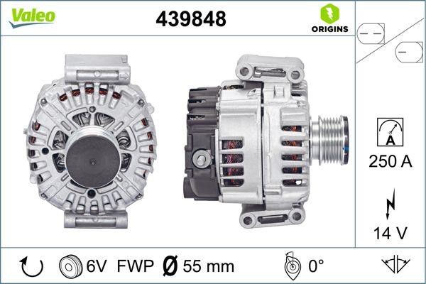 Valeo 439848 Generator 439848: Kaufen Sie zu einem guten Preis in Polen bei 2407.PL!