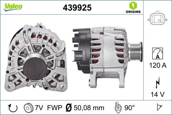 Valeo 439925 Alternator 439925: Atrakcyjna cena w Polsce na 2407.PL - Zamów teraz!