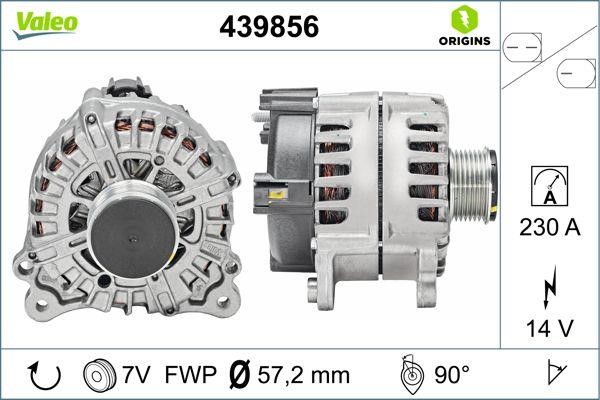 Valeo 439856 Generator 439856: Kaufen Sie zu einem guten Preis in Polen bei 2407.PL!