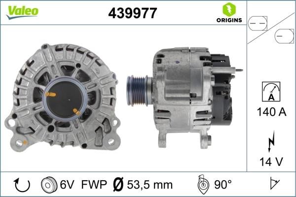 Valeo 439977 Generator 439977: Kaufen Sie zu einem guten Preis in Polen bei 2407.PL!