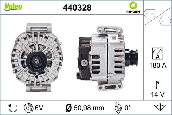 Valeo 440328 Generator 440328: Kaufen Sie zu einem guten Preis in Polen bei 2407.PL!