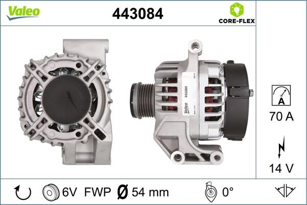 Valeo 443084 Alternator 443084: Dobra cena w Polsce na 2407.PL - Kup Teraz!