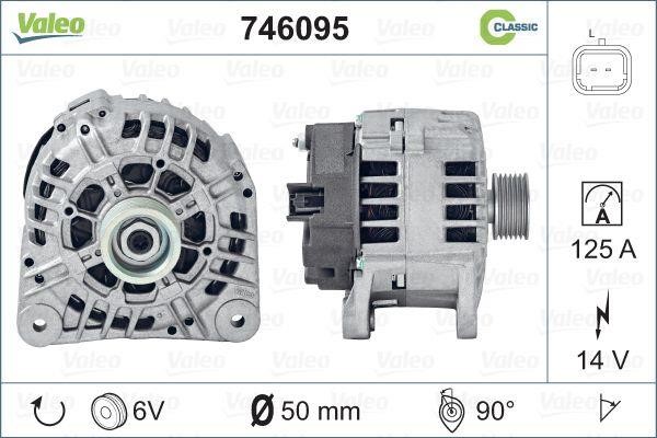 Valeo 746095 Alternator 746095: Buy near me at 2407.PL in Poland at an Affordable price!
