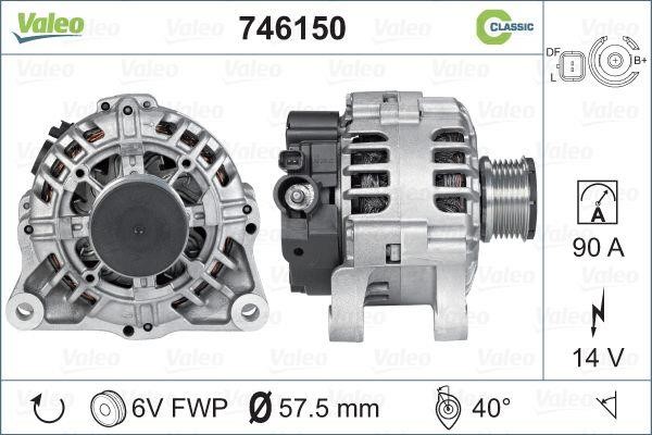 Valeo 746150 Generator 746150: Kaufen Sie zu einem guten Preis in Polen bei 2407.PL!