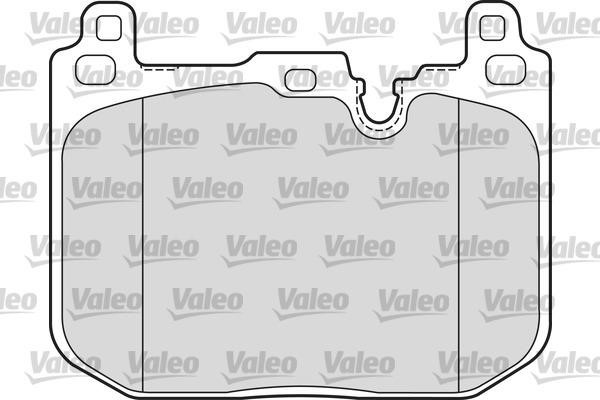 Valeo 601679 Front disc brake pads, set 601679: Buy near me in Poland at 2407.PL - Good price!