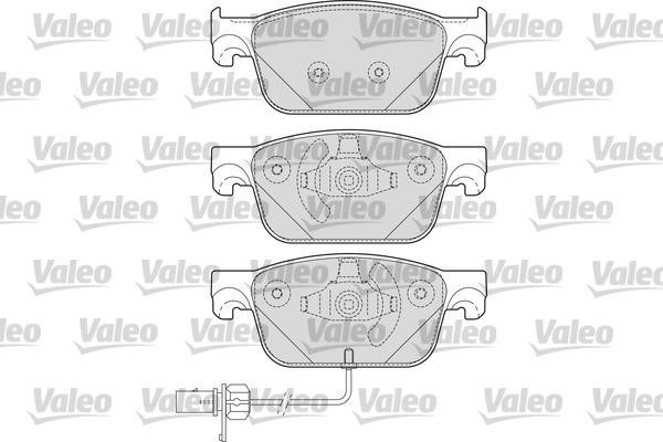 Valeo 601693 Brake Pad Set, disc brake 601693: Buy near me in Poland at 2407.PL - Good price!