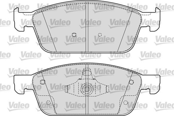 Valeo 601696 Тормозные колодки дисковые, комплект 601696: Отличная цена - Купить в Польше на 2407.PL!