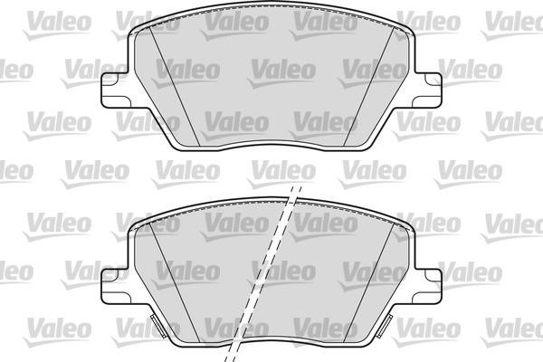 Valeo 302319 Front disc brake pads, set 302319: Buy near me in Poland at 2407.PL - Good price!