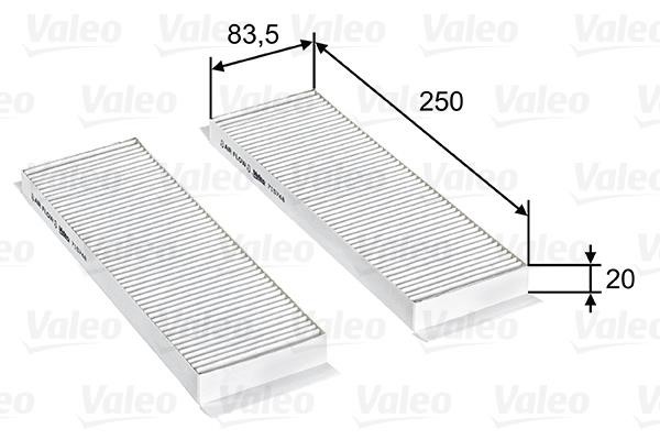 Valeo 715748 Фільтр салону 715748: Купити у Польщі - Добра ціна на 2407.PL!