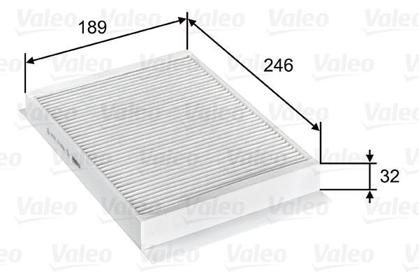 Valeo 715751 Filter, interior air 715751: Buy near me at 2407.PL in Poland at an Affordable price!