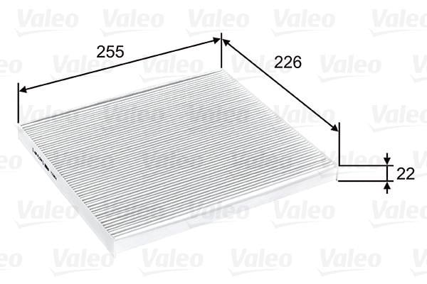 Valeo 715804 Filter, interior air 715804: Buy near me at 2407.PL in Poland at an Affordable price!