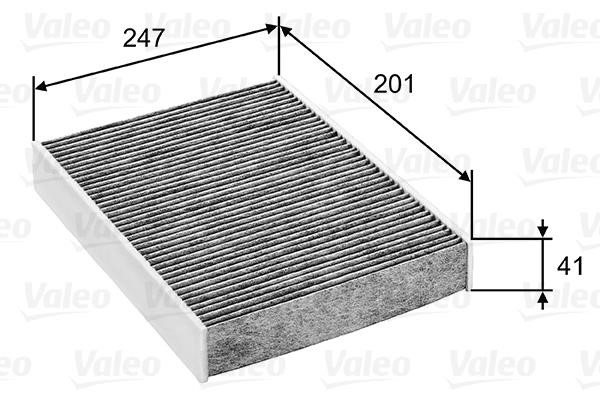 Valeo 715753 Activated Carbon Cabin Filter 715753: Buy near me in Poland at 2407.PL - Good price!