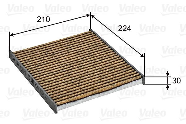 Valeo 701024 Activated Carbon Cabin Filter 701024: Buy near me at 2407.PL in Poland at an Affordable price!