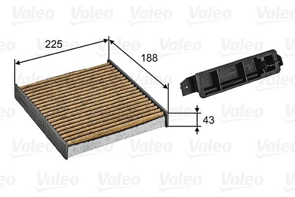 Valeo 701030 Filter, interior air 701030: Buy near me at 2407.PL in Poland at an Affordable price!