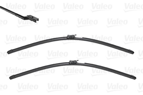 Set of frameless wiper blades 600&#x2F;500 Valeo 572313