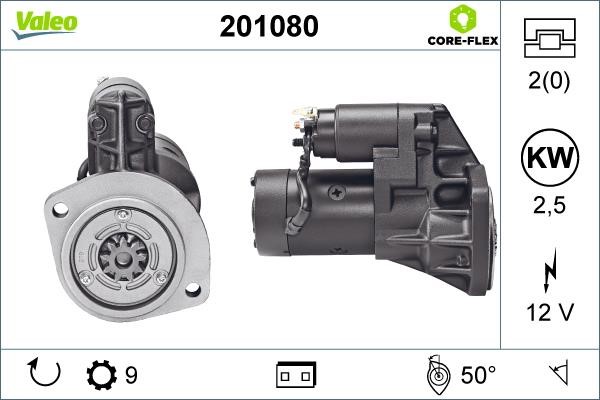 Valeo 201080 Starter 201080: Buy near me at 2407.PL in Poland at an Affordable price!