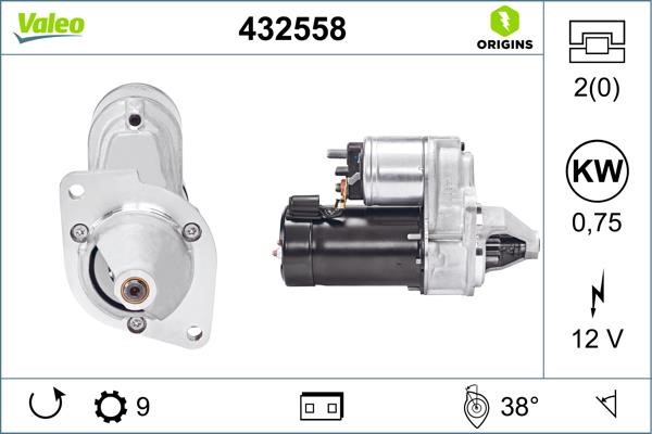 Valeo 43.25.58-ARCH Starter 432558ARCH: Buy near me in Poland at 2407.PL - Good price!