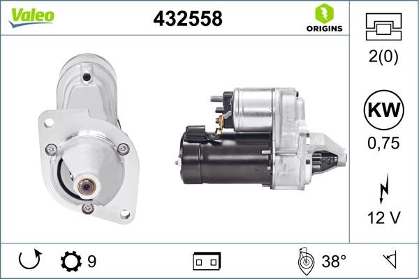 Valeo 43.25.58-ARCH Rozrusznik 432558ARCH: Dobra cena w Polsce na 2407.PL - Kup Teraz!