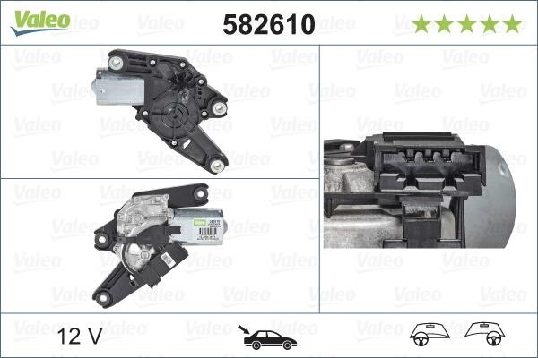 Valeo 582610 Мотор склоочисника 582610: Купити у Польщі - Добра ціна на 2407.PL!