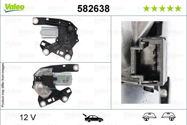 Valeo 582638 Wiper Motor 582638: Buy near me at 2407.PL in Poland at an Affordable price!
