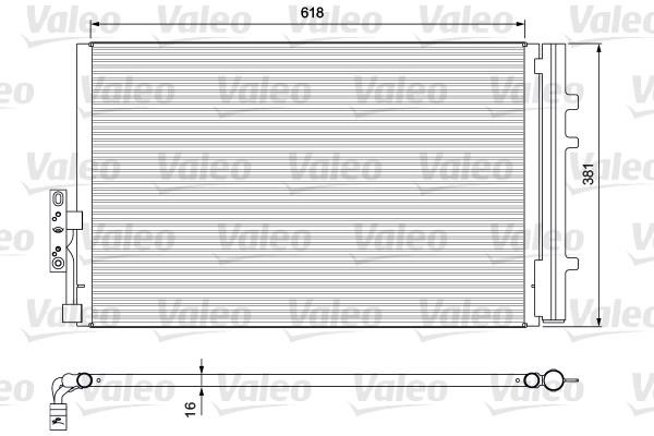 Valeo 814386 Радиатор кондиционера (Конденсатор) 814386: Купить в Польше - Отличная цена на 2407.PL!