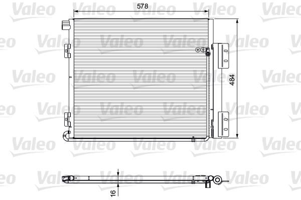 Valeo 815060 Cooler Module 815060: Buy near me in Poland at 2407.PL - Good price!