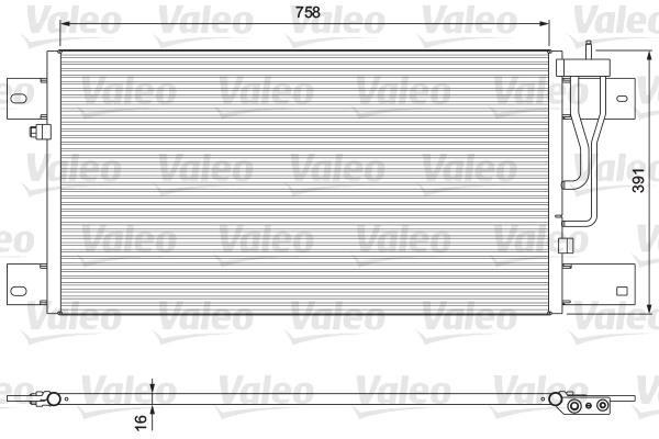 Valeo 815064 Радиатор кондиционера (Конденсатор) 815064: Отличная цена - Купить в Польше на 2407.PL!
