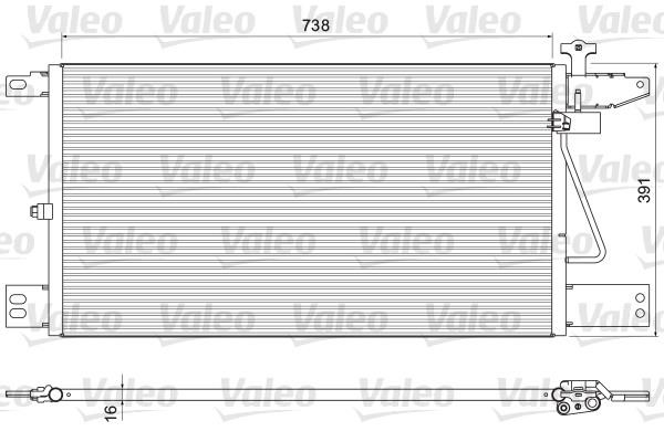 Valeo 815065 Радиатор кондиционера (Конденсатор) 815065: Отличная цена - Купить в Польше на 2407.PL!