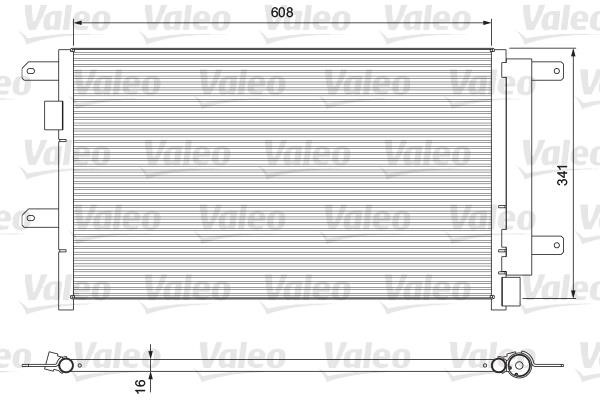 Valeo 815089 Радиатор кондиционера (Конденсатор) 815089: Отличная цена - Купить в Польше на 2407.PL!