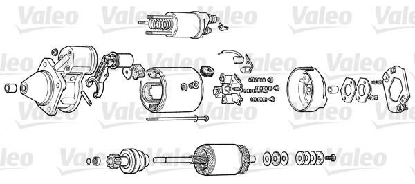 Valeo D9E127 Starter D9E127: Buy near me at 2407.PL in Poland at an Affordable price!