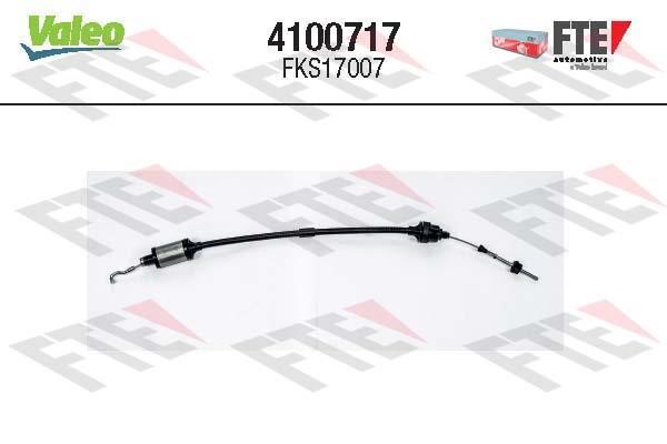 Valeo 4100717 Clutch Cable 4100717: Buy near me in Poland at 2407.PL - Good price!