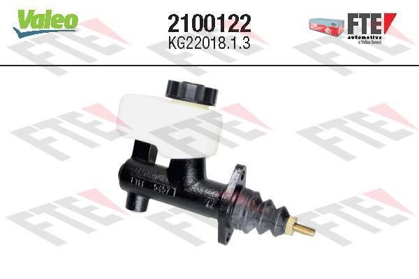 Valeo 2100122 Master Cylinder, clutch 2100122: Buy near me at 2407.PL in Poland at an Affordable price!